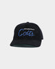 New Era Indianapolis Colts "Black Cord" Old Golfer Snapback Black