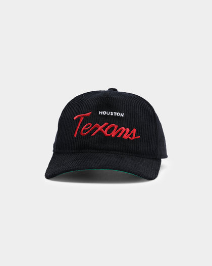 New Era Houston Texans "Black Cord" Old Golfer Snapback Black