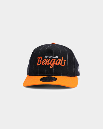 New Era Cincinnati Bengals Pinstripe 2 Tone Old Golfer Snapback Pinstripe