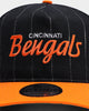 New Era Cincinnati Bengals Pinstripe 2 Tone Old Golfer Snapback Pinstripe