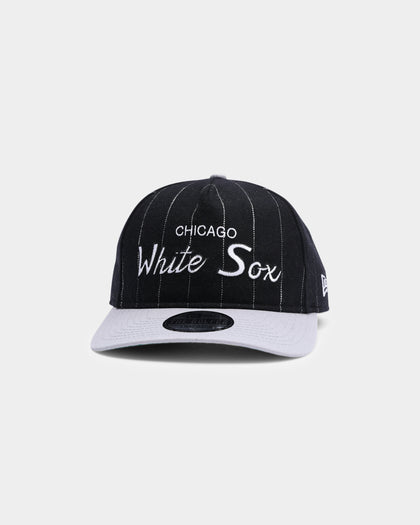 New Era Chicago White Sox Pinstripe 2 Tone Old Golfer Snapback Pinstripe