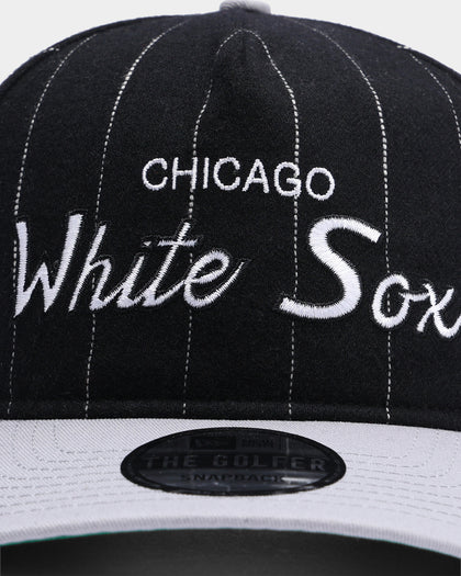 New Era Chicago White Sox Pinstripe 2 Tone Old Golfer Snapback Pinstripe