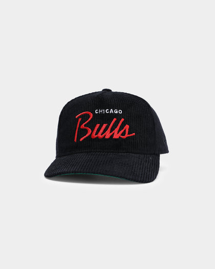 New Era Chicago Bulls "Black Cord" Old Golfer Snapback Black