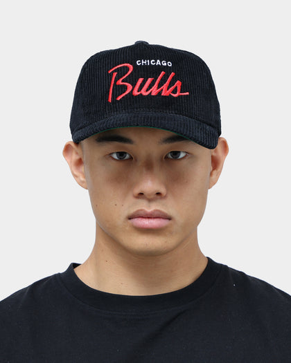New Era Chicago Bulls "Black Cord" Old Golfer Snapback Black