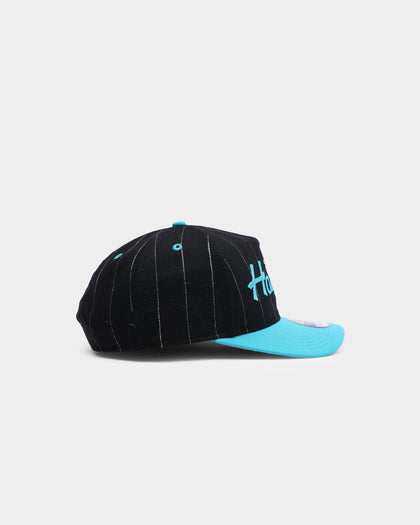 New Era Charlotte Hornets Pinstripe 2 Tone Old Golfer Snapback Pinstripe