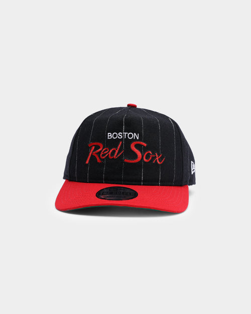 New Era Boston Red Sox Pinstripe 2 Tone Old Golfer Snapback Pinstripe