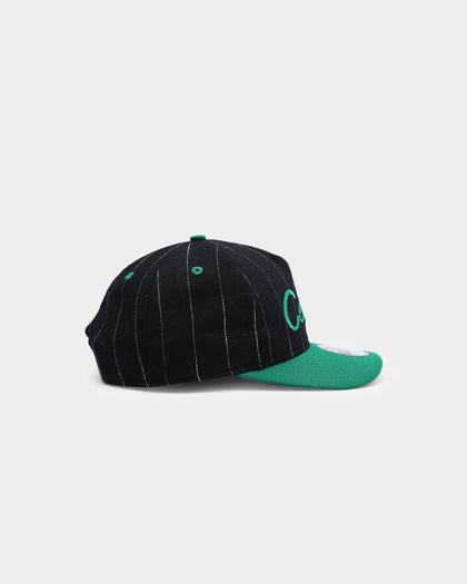 New Era Boston Celtics Pinstripe 2 Tone Old Golfer Snapback Pinstripe