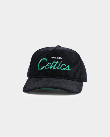 New Era Boston Celtics "Black Cord" Old Golfer Snapback Black