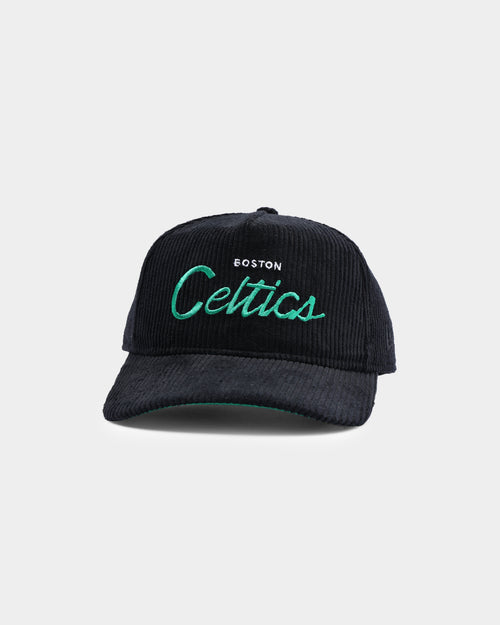 New Era Boston Celtics "Black Cord" Old Golfer Snapback Black