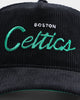 New Era Boston Celtics "Black Cord" Old Golfer Snapback Black