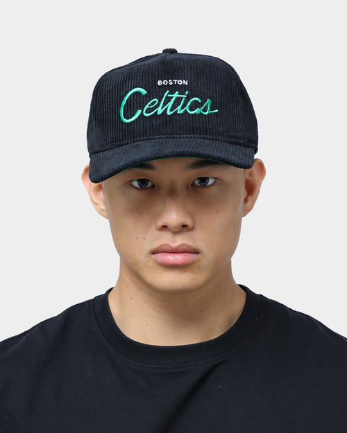 New Era Boston Celtics "Black Cord" Old Golfer Snapback Black