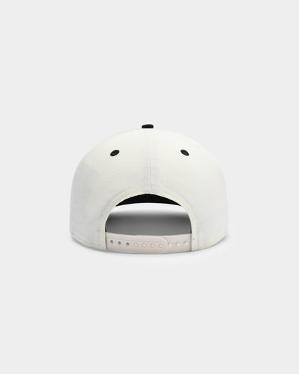 New Era Las Vegas Raiders Off White Script Old Golfer Snapback Off White