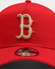 New Era Boston Red Sox "Chinese New Year" 9FORTY A-Frame Snapback Red/Metallic Gold