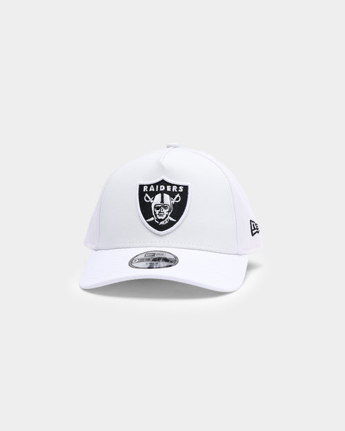 New Era Kid's Las Vegas Raiders White UV Activation 9FORTY A-Frame Stretch Fit UV Active White