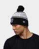 New Era Las Vegas Raiders Team Stripe Script Pom Beanie Team