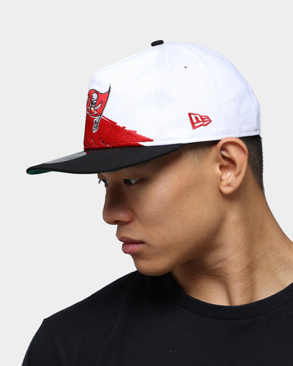 New Era Tampa Bay Buccaneers Paint Stripe Old Golfer Snapback Paint Brush
