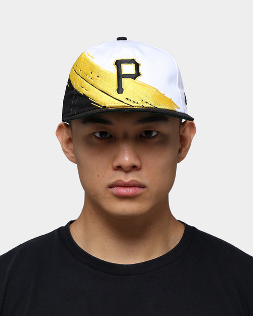 New Era Pittsburgh Pirates Paint Stripe Old Golfer Snapback Paint Brush