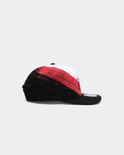New Era Miami Heat Paint Stripe Old Golfer Snapback Paint Brush