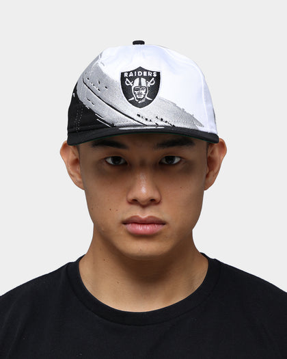 New Era Las Vegas Raiders Paint Stripe Old Golfer Snapback Paint Brush