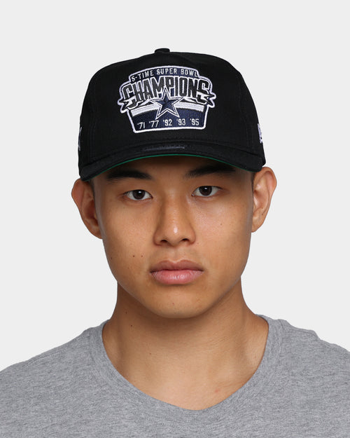 New Era Dallas Cowboys "Super Bowl Champs" Old Golfer Snapback Black/Superbowl