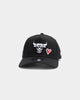 New Era Chicago Bulls Black I Heart 9FORTY A-Frame Snapback Black