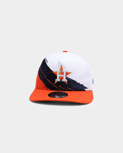 New Era Houston Astros Paint Stripe Old Golfer Snapback Paint Brush