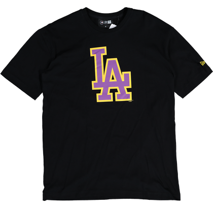 New Era Los Angeles Dodgers Oversized Crossover T-Shirt Black