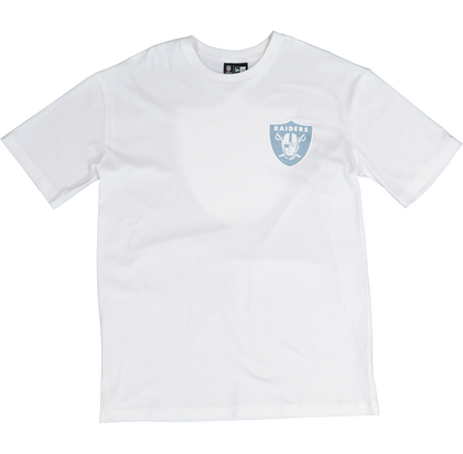 New Era Las Vegas Raiders UV Activated Oversized T-Shirt White