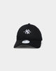 Women's New Era New York Yankees 9TWENTY Strapback Black