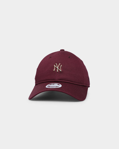 New Era Women's New York Yankees 9TWENTY Strapback Maroon/Gold