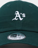 New Era Casual Classic Oakland Athletics Strapback Forest Green/White