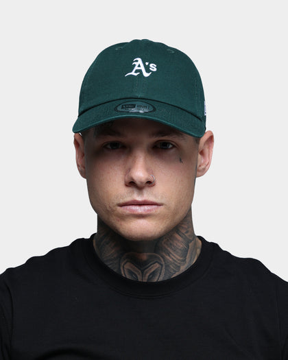 New Era Casual Classic Oakland Athletics Strapback Forest Green/White
