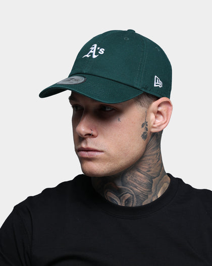 New Era Casual Classic Oakland Athletics Strapback Forest Green/White