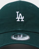 New Era Casual Classic Los Angeles Dodgers Strapback Forest Green/White
