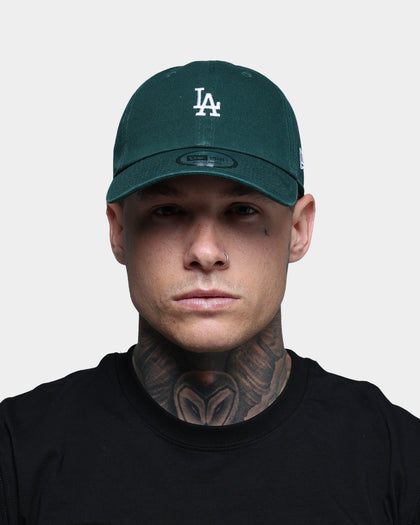 New Era Casual Classic Los Angeles Dodgers Strapback Forest Green/White