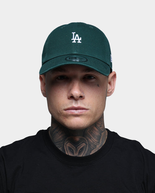 New Era Casual Classic Los Angeles Dodgers Strapback Forest Green/White