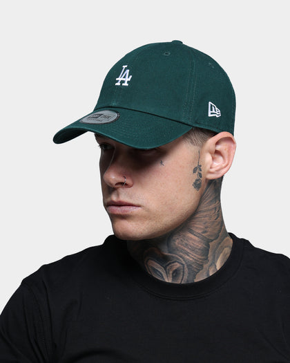 New Era Casual Classic Los Angeles Dodgers Strapback Forest Green/White