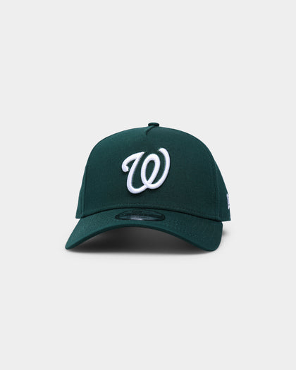 New Era 9FORTY A-Frame Washington Nationals Snapback Forest Green/White