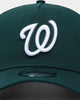 New Era 9FORTY A-Frame Washington Nationals Snapback Forest Green/White
