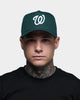 New Era 9FORTY A-Frame Washington Nationals Snapback Forest Green/White