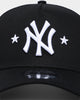 New Era New York Yankees Star Logo 9FORTY A-Frame Snapback Black