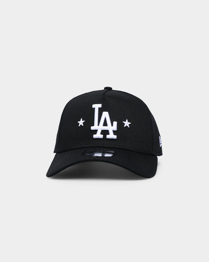 New Era Los Angeles Dodgers Star Logo 9FORTY A-Frame Snapback Black