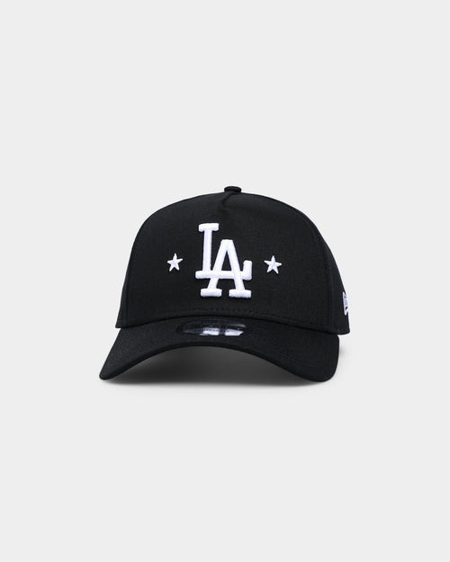 New Era Los Angeles Dodgers Star Logo 9FORTY A-Frame Snapback Black