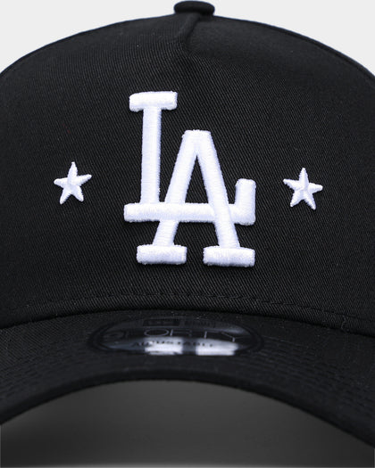 New Era Los Angeles Dodgers Star Logo 9FORTY A-Frame Snapback Black