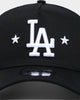 New Era Los Angeles Dodgers Star Logo 9FORTY A-Frame Snapback Black