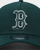 New Era 9FORTY A-Frame Boston Red Sox Snapback Forest Green/White