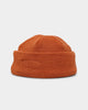 New Era Waffle Knit Thin Fisherman Beanie Burnt Orange
