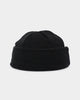 New Era Waffle Knit Thin Fisherman Beanie Black