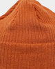 New Era Ribbed Knit Thin Fisherman Beanie Burnt Orange