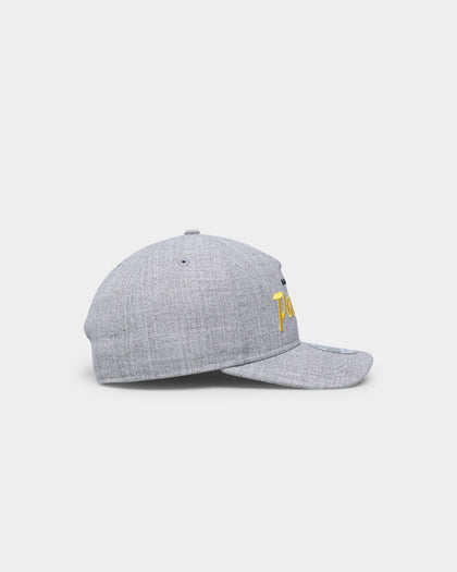 New Era San Diego Padres Script Old Golfer Snapback Heather Grey